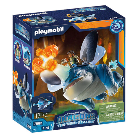 Playmobil dragones: los nueve reinos cuerno de arado d'angelo - 71082