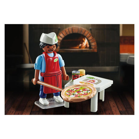Playmobil especial plus 71161 pizzero | 2 piezas