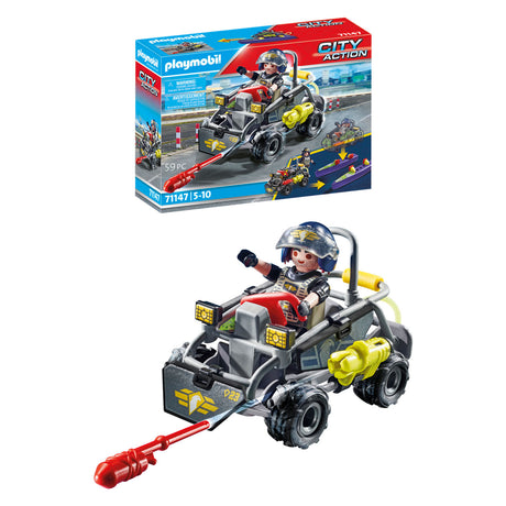 Playmobil city action se vehículo multiterreno - 71147