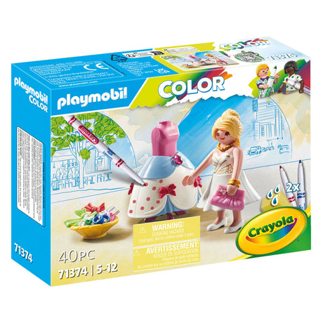 Playmobil color: vestido de moda - 71374