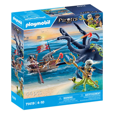 Playmobil Pirates lucha contra el gigante Ooctopus 71419