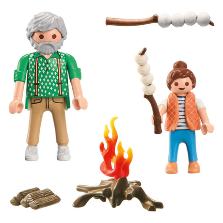 PlayMobil My Life Camp Fire con malvaviscos - 71513