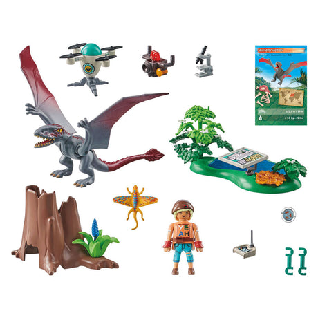 PlayMobil Dinos Observación Post para Dimorphodon 71525