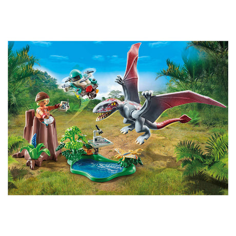 PlayMobil Dinos Observación Post para Dimorphodon 71525