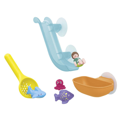 Playmobil junior pesca acuática divertida con animales marinos - 71689