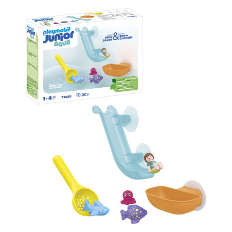 Playmobil junior pesca acuática divertida con animales marinos - 71689