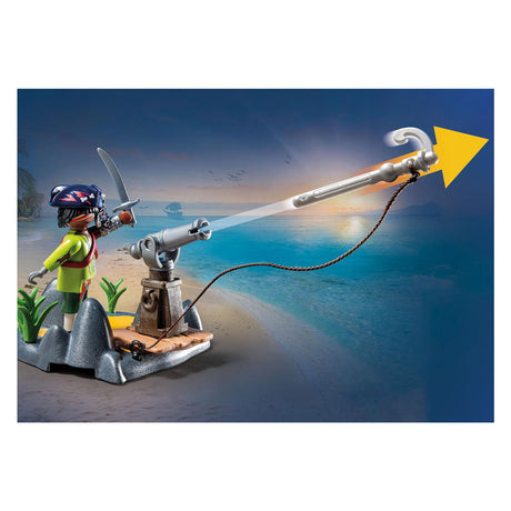 Los piratas de Playmobil luchan contra el cangrejo gigante - 71532