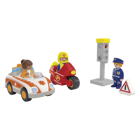 Playmobil junior héroes cotidianos - 71692