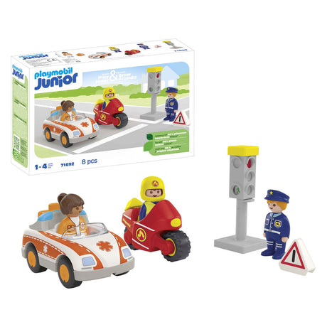 Playmobil junior héroes cotidianos - 71692