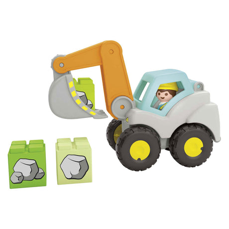 Playmobil 71684 Retroexcavadora Junior