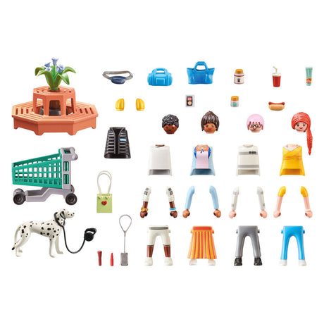 Playmobil mi vida mis figuras de compras - 71541