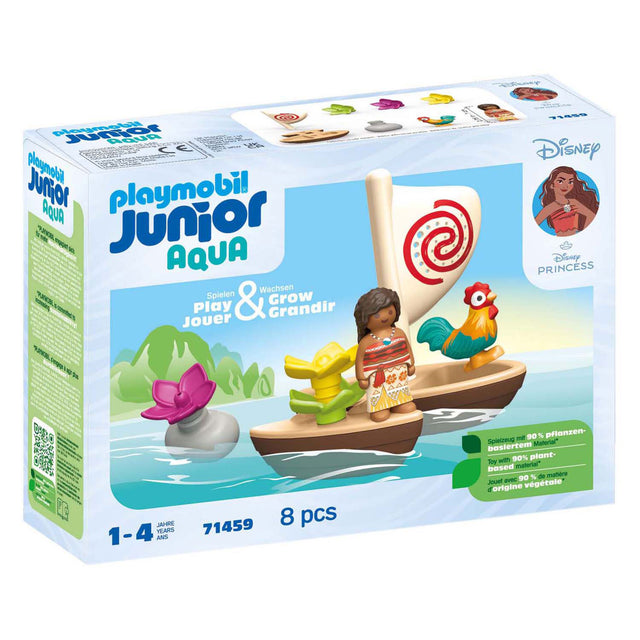 Playmobil junior catamarán disney vaiana - 71459