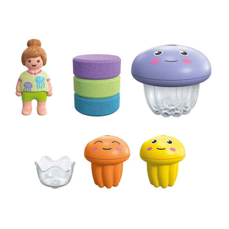 Playmobil junior familia tinti medusas de colores - 71439