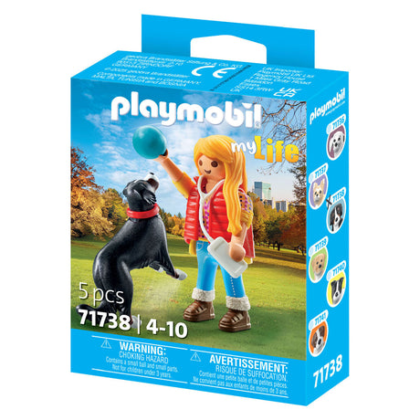 Playmobil 71738 Mujer con perro de montaña