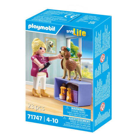 Playmobil mi vida peluquero canino 71747