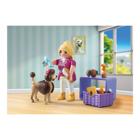 Playmobil mi vida peluquero canino 71747