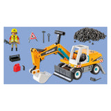 Playmobil action heroes gran excavadora 71749