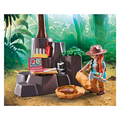 Playmobil Dinos Braquiosaurio con Aerodeslizador 71819