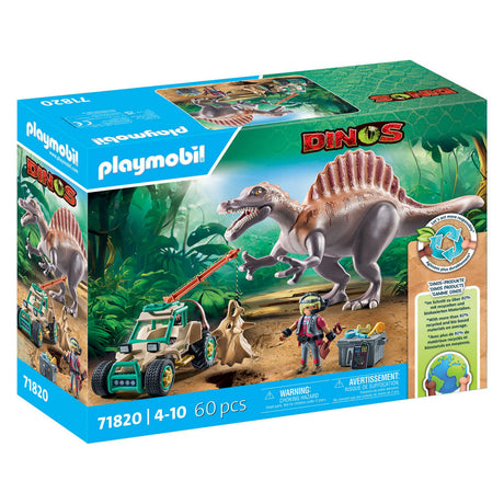 Playmobil 71820 ataque espinosaurio