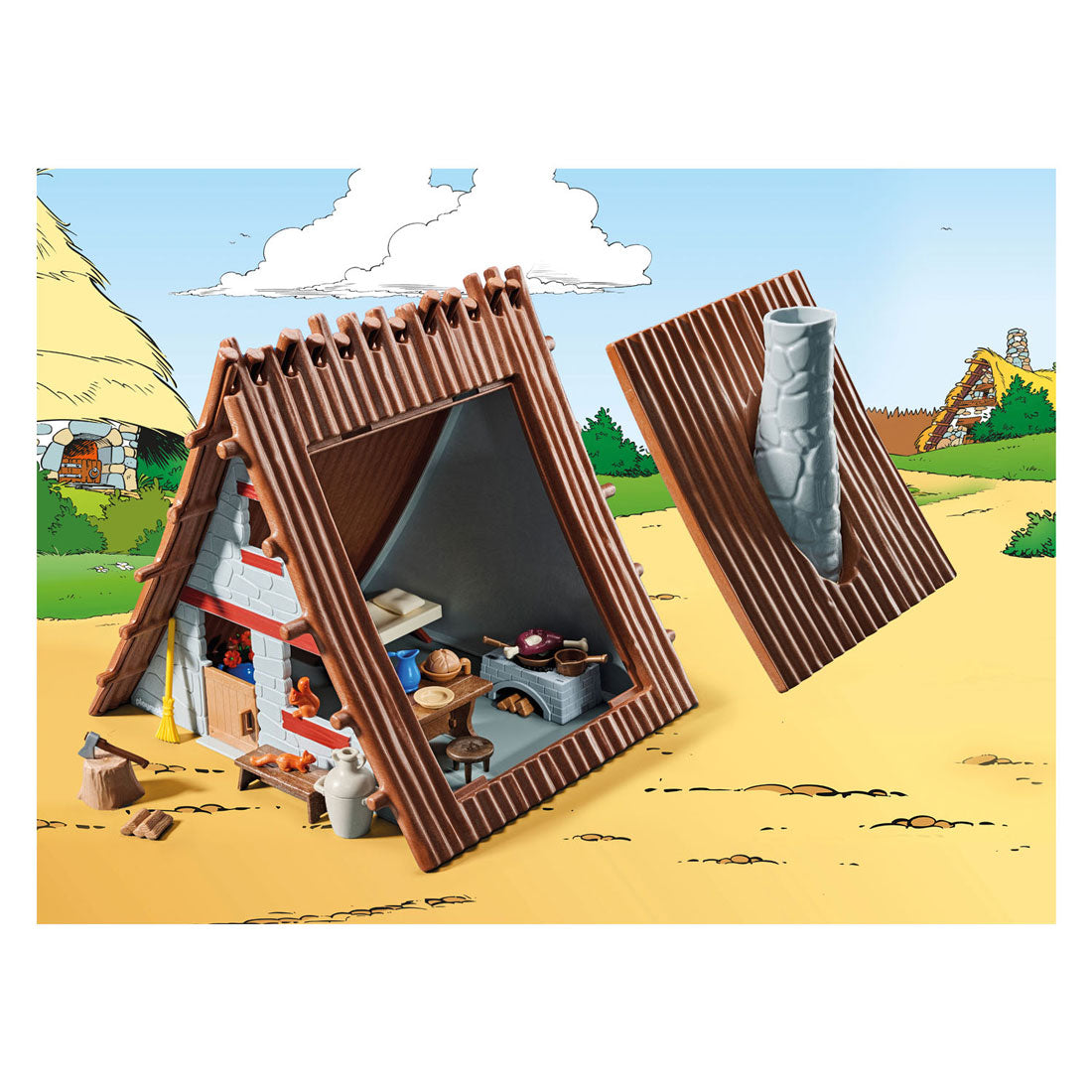Playmobil astérix astérix: casa astérix 71828