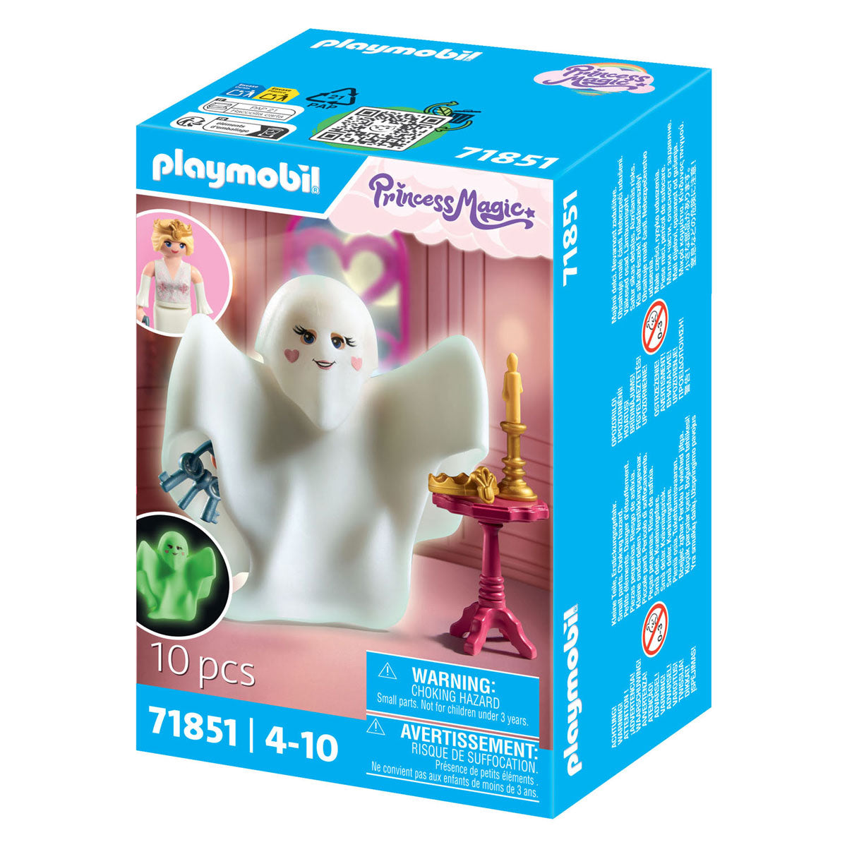 Playmobil disfraz de princesa mágica fantasma para princesa 71851