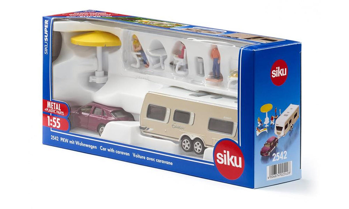 Siku 2542 turismos con caravana