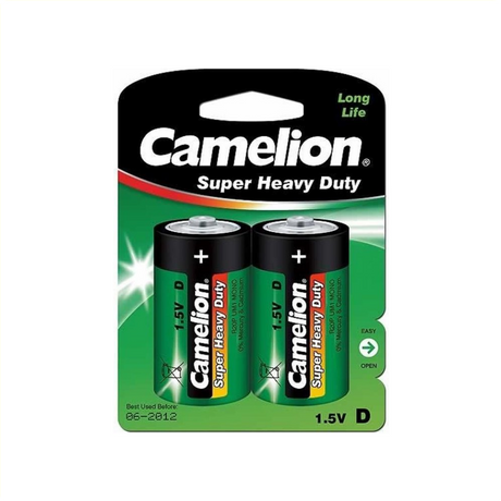 Camelion 1.5V D R20P MONO UM1 BATERÍAS POR 2