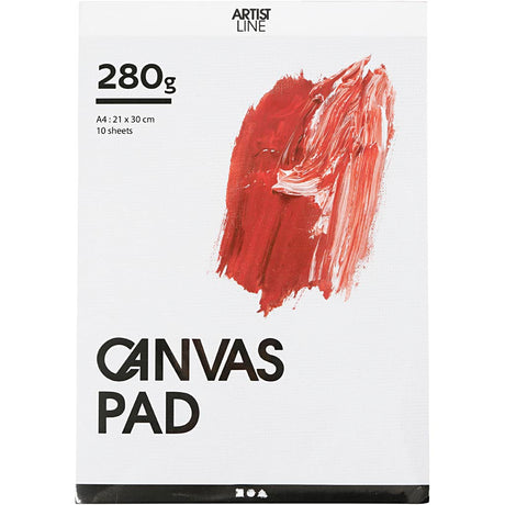 Empresa creativa https: www.cchobby.nl canvas-block-a4-sheet-210x297-mm-280-gr-white-10-sheet-1-piece