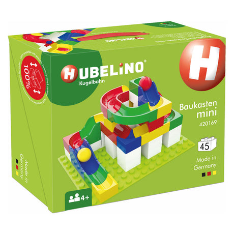Mini juego de rieles de mármol Hubelino - 45 piezas.