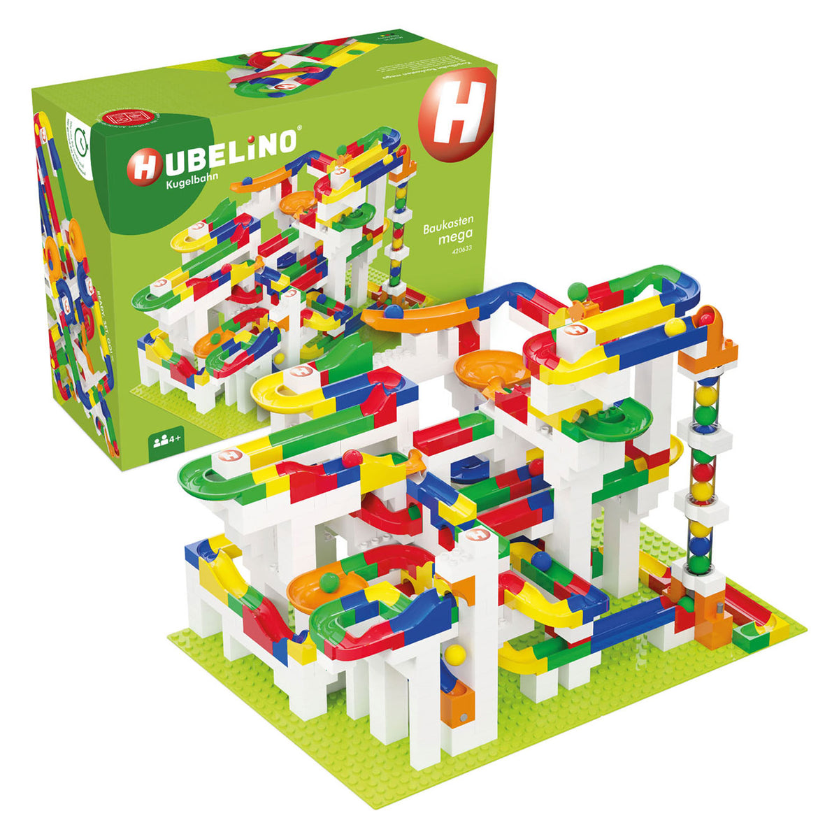 Hubelino Knikkeraan Mega Bouwset, 585dlg.