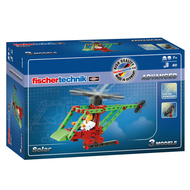 Fischertechnik advanced - juego solar, 80 uds.