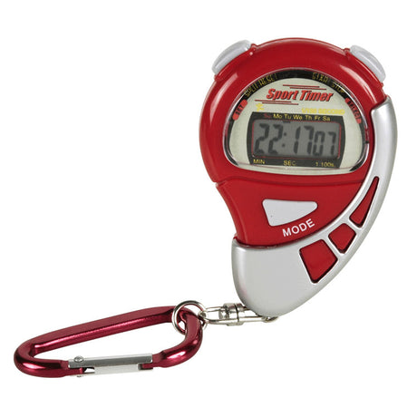 Johntoy Sports Active Stopwatch en Karabijnhaak