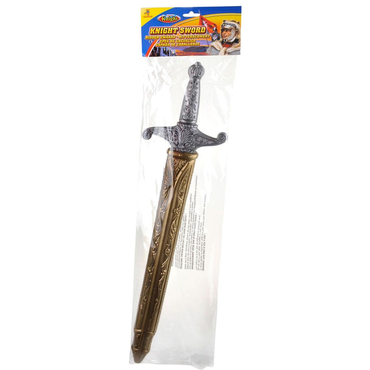 Espada de caballero de juguete Johntoy con vaina.