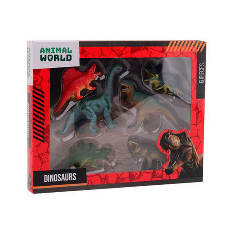 JOHNTOY DINOSAURS Giftbox, 6st.