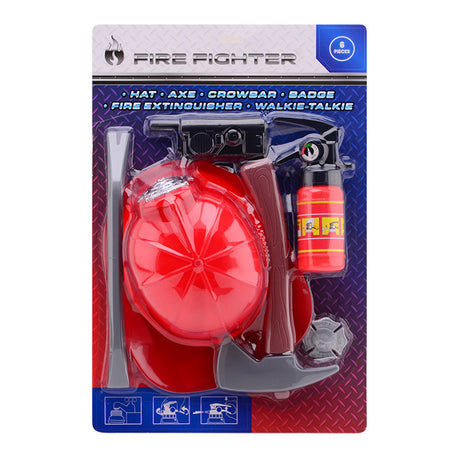 Conjunto de bombero de lujo Johntoy.