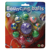 Johntoy pelotas saltarinas Summer Fun, 10 uds.