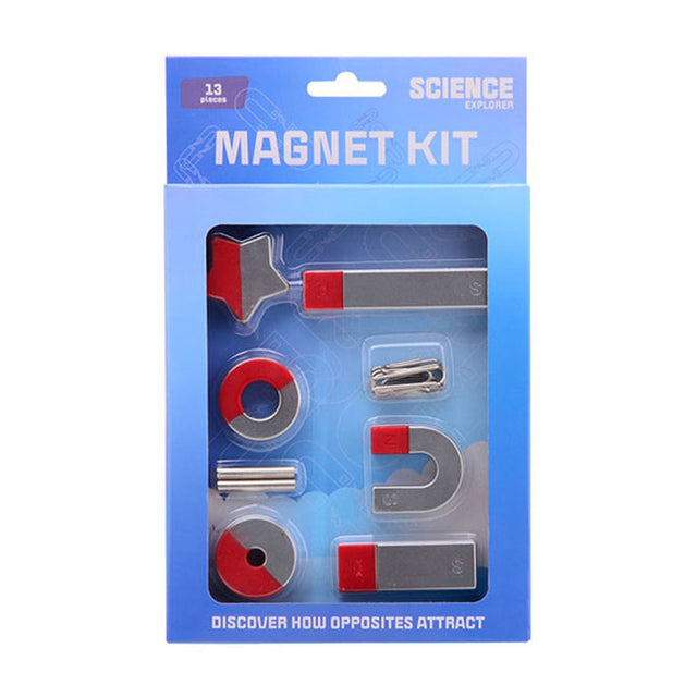 Juego de imanes Johntoy Science Explorer de 6 piezas