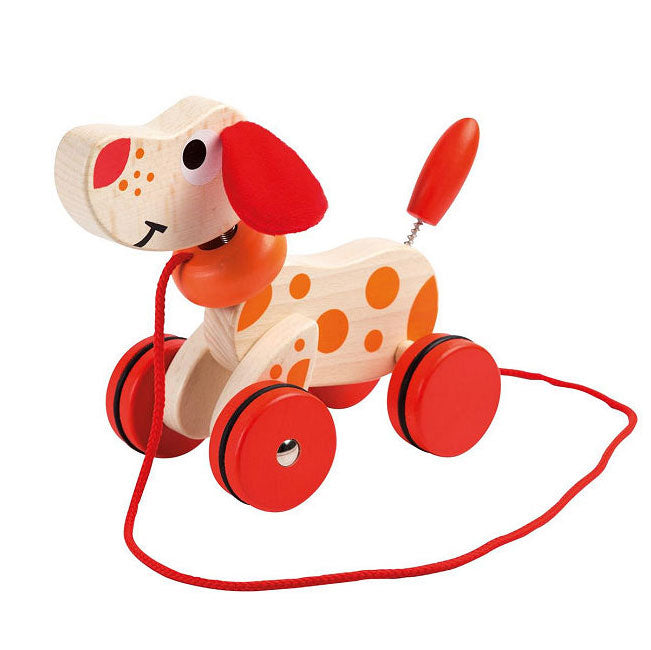 Perro meneador de madera Jouéco