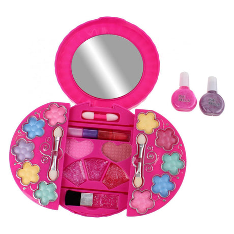 Set de maquillaje Johntoy con espejo.