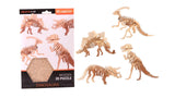 Johntoy john toy rompecabezas de dinosaurio 3D de madera