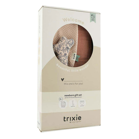 Trixie caja regalo recién nacido m - hojas preciosas