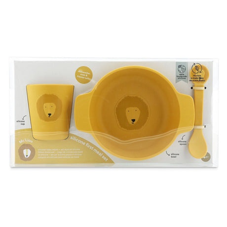Trixie Silicone Baby Eetset - Sr. Lion