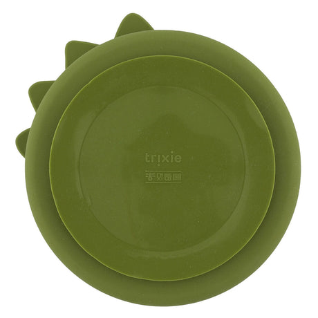 Tablero de silicona Trixie con cajas y taza de succión - MR. Dino