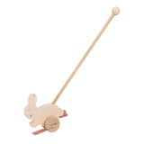 Figura de empuje de madera Trixie - Sra. Rabbit