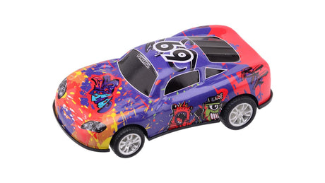 Johntoy john toy coche de carreras pull-back metal 10cm en blister disponible en 12 modelos diferentes.