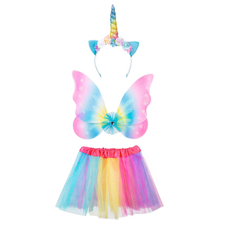 Conjunto de disfraz de hada unicornio Boland