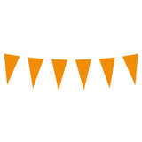 Bandera de papel Boland línea naranja, 10 mtr.