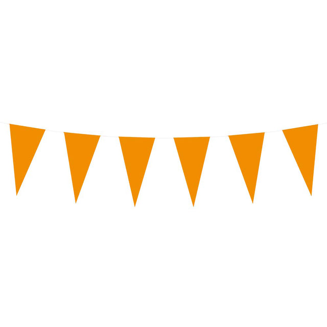 Bandera de papel Boland línea naranja, 10 mtr.
