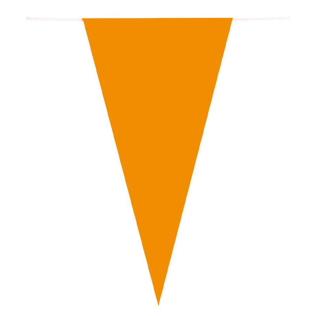 Bandera de papel Boland línea naranja, 10 mtr.