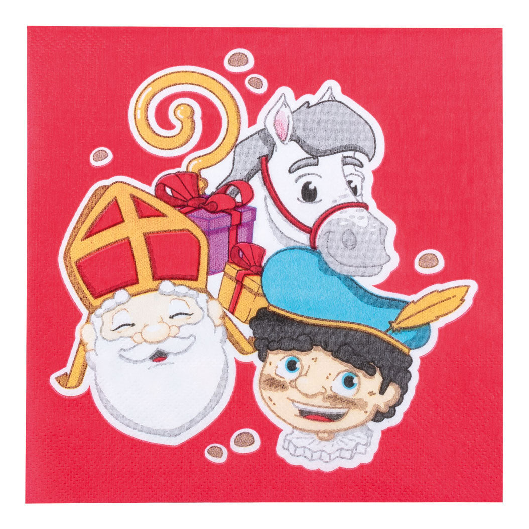 Servilletas Sinterklaas, 20 uds.